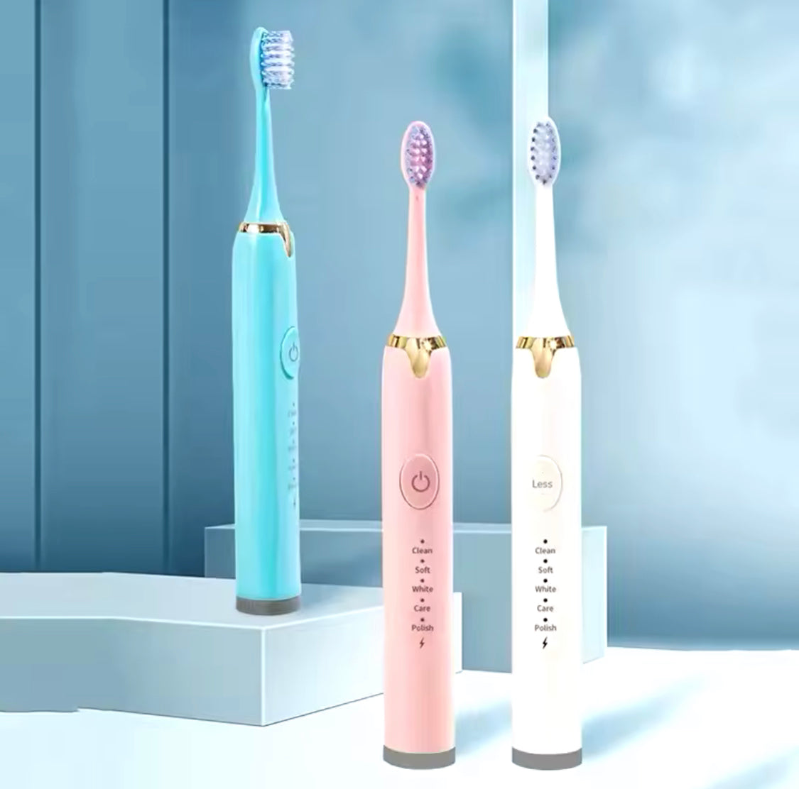 Ultrasonic Electric Toothbrush, USB Rechargeable Tooth Brush, Washable Teeth Whitening Cleaning Brush Ultrasonic Electric Toothbrush, USB Rechargeable Tooth Brush, Washable Teeth Whitening Cleaning Brush